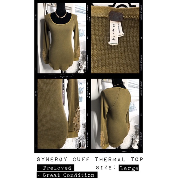 FREE PEOPLE - SYNERGY CUFF THERMAL - Picture 5 of 8